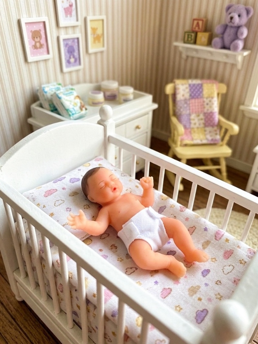 Full Silicone Baby Doll (2.5 in.)